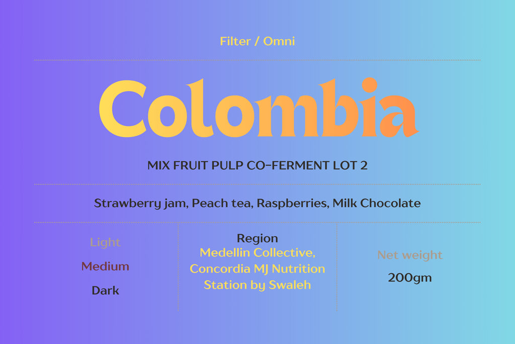 Colombia- Mix Fruit Pulp Co-ferment Lot 2